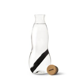 Eau Carafe - Sistema di filtraggio al carbone Binchotan + caraffa in vetro borossilicato 1L