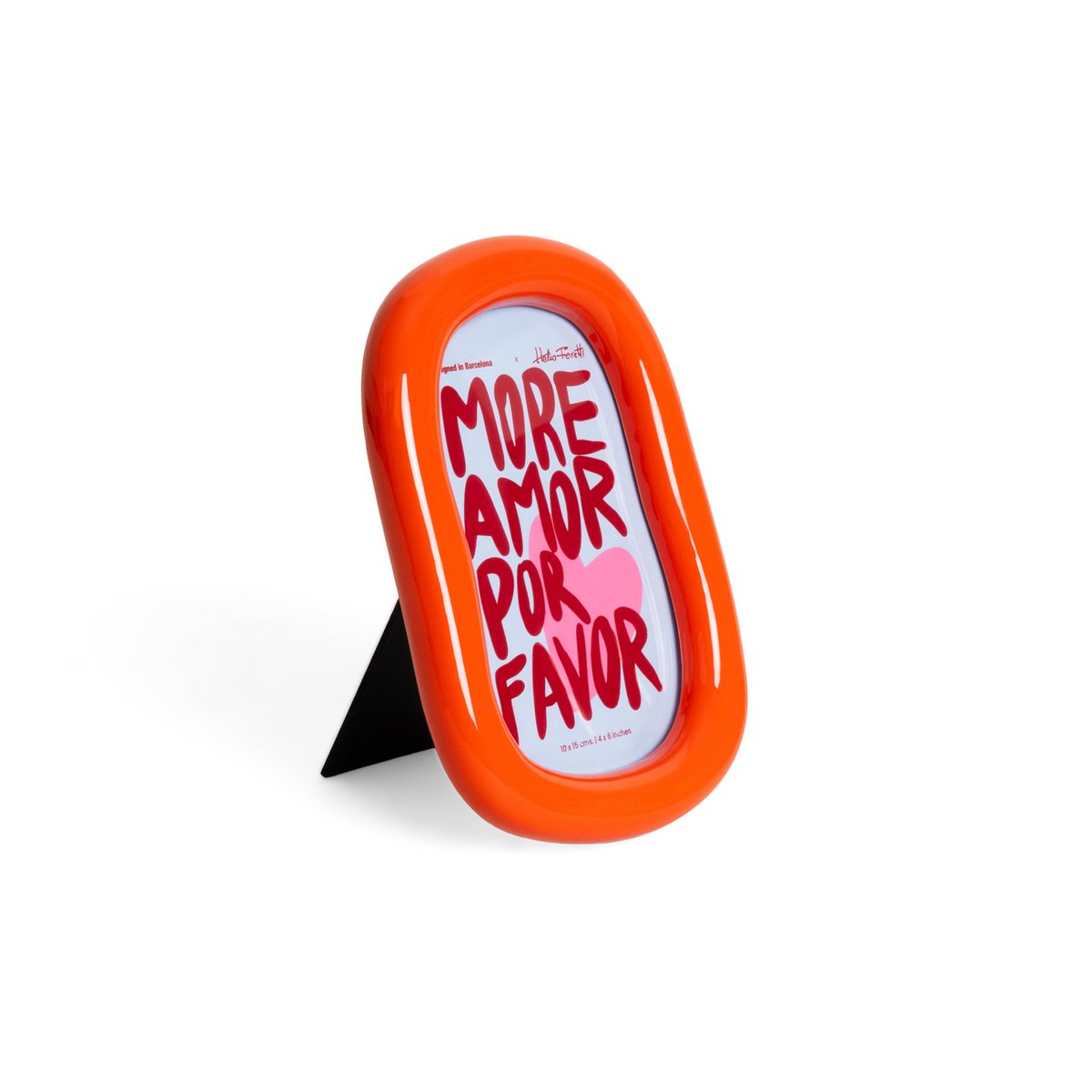 ORANGE GLOSSY PHOTO FRAME HF