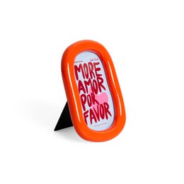 ORANGE GLOSSY PHOTO FRAME HF