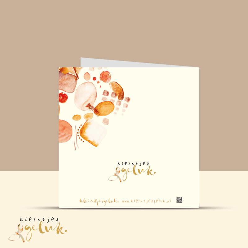 Congratulations chick! greeting card double