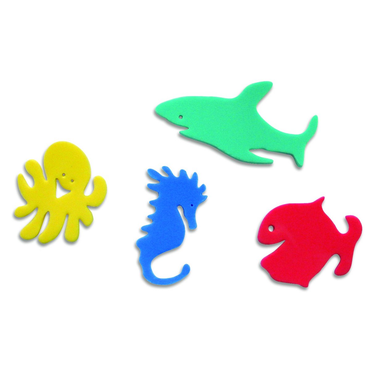 Zabawka do kąpieli Edushape Fish Fun - 4 wędki i 36 ryb w pudełku