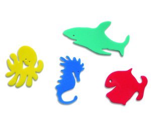 Edushape Badespielzeug Fish Fun - 4 Ruten & 36 Fische in Box