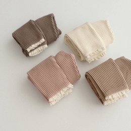 Annie & Charles® organic cotton ruffled leggings
