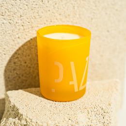 Sunny Side Up Scented Candle Lemon and Basil