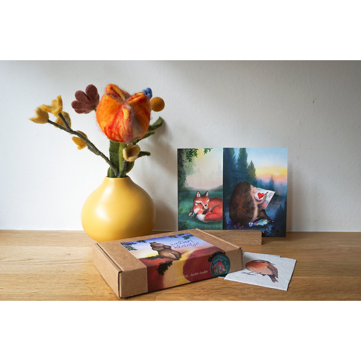 Welcome little one gift set