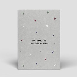 Postcard Mourning - Forever in our hearts - No. 114