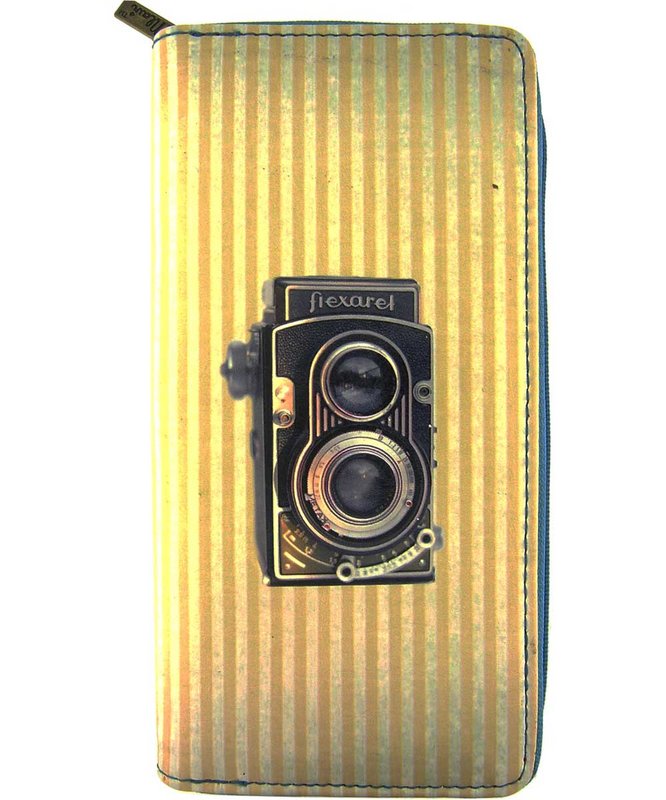 Mlavi Large Wallet Retro Camera