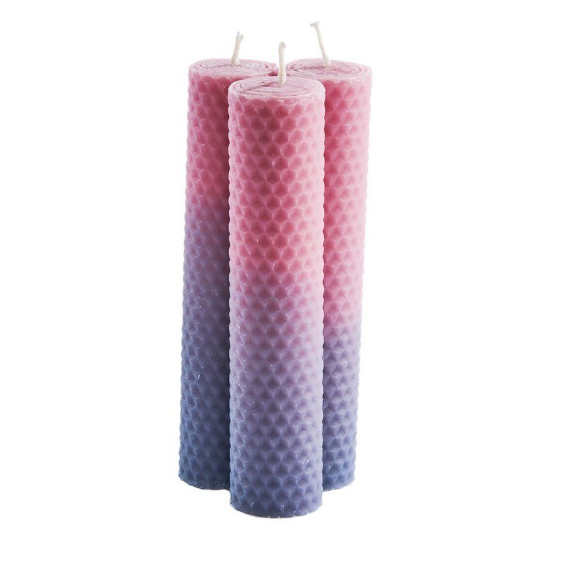BOUGIES EN CIRE D'ABEILLE
