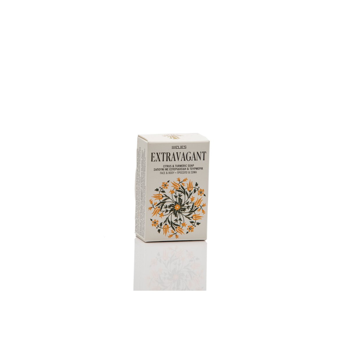 EXTRAVAGANT-jabón de cítricos y cúrcuma para rostro y cuerpo