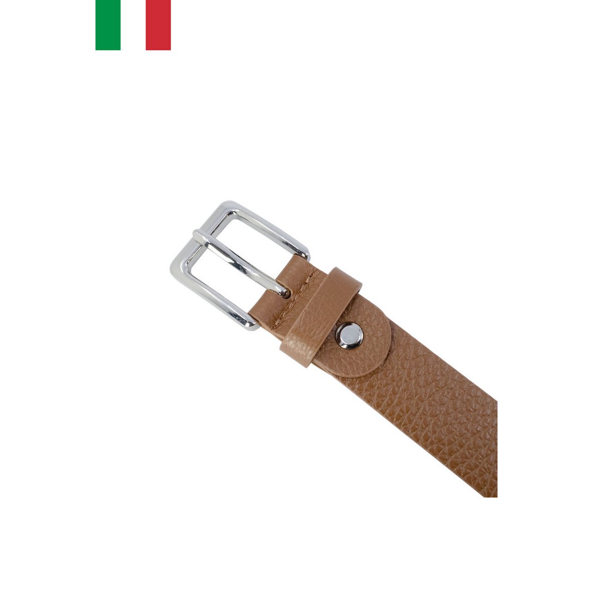 Damesriem van rundleer, breedte 25 mm, gemaakt in Italië IT25