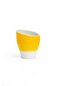 Cup espresso yellow 90 cc Volcano