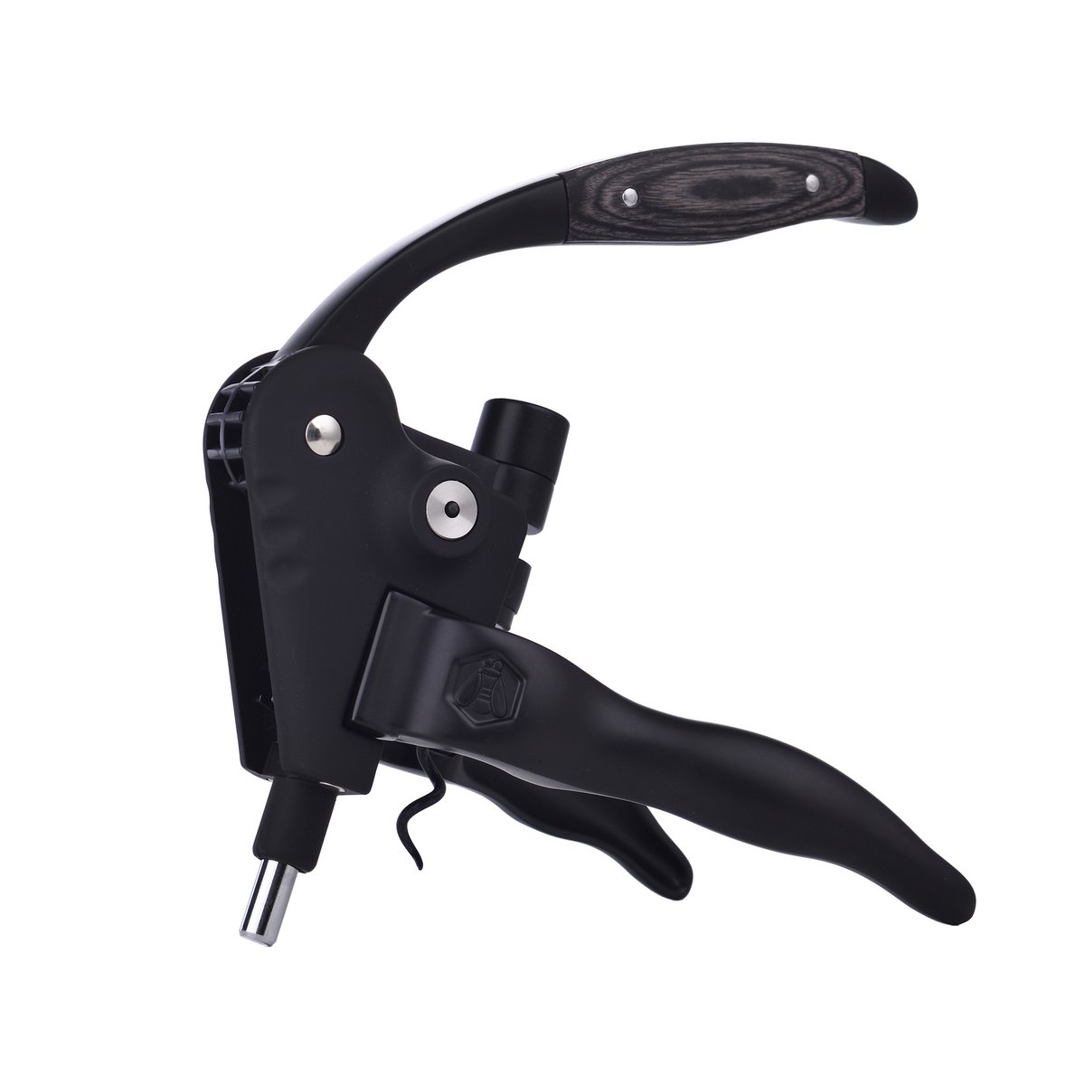 LAGUIOLE Lever Corkscrew Sommelier Bottle Opener Wine Bottle Opener, Gift Box, Black
