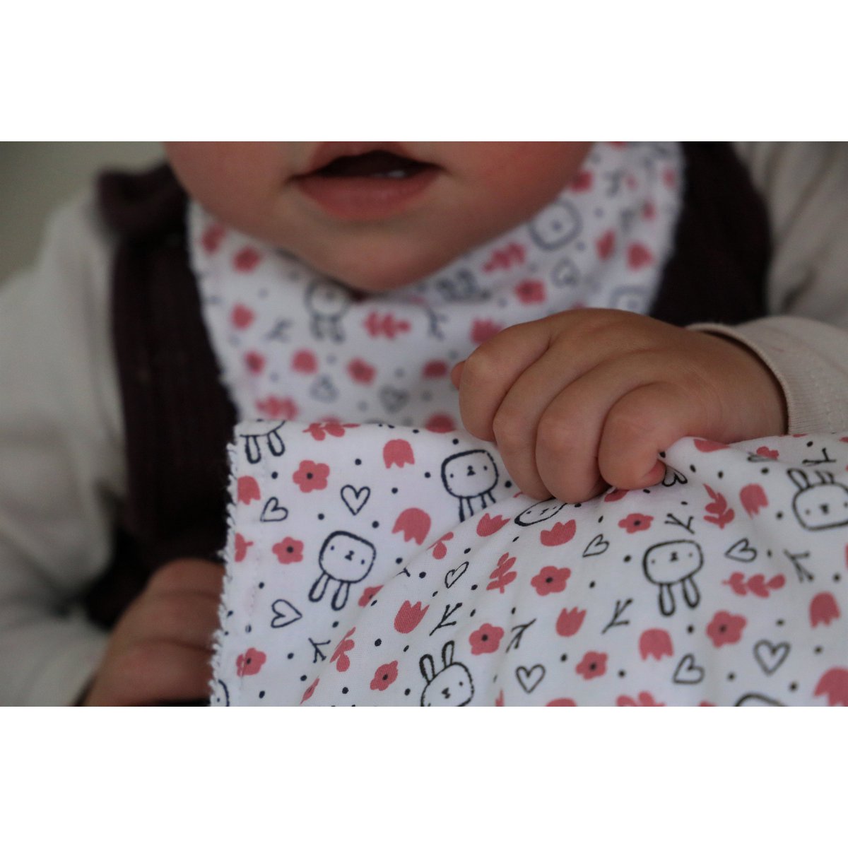 Neues Baby-Geschenk-Set, Öko-Geschenk-Set, Babylätzchen, wiederverwendbare Babytücher, Spucktuch, neues Mama-Geschenk, Dribbel-Lätzchen