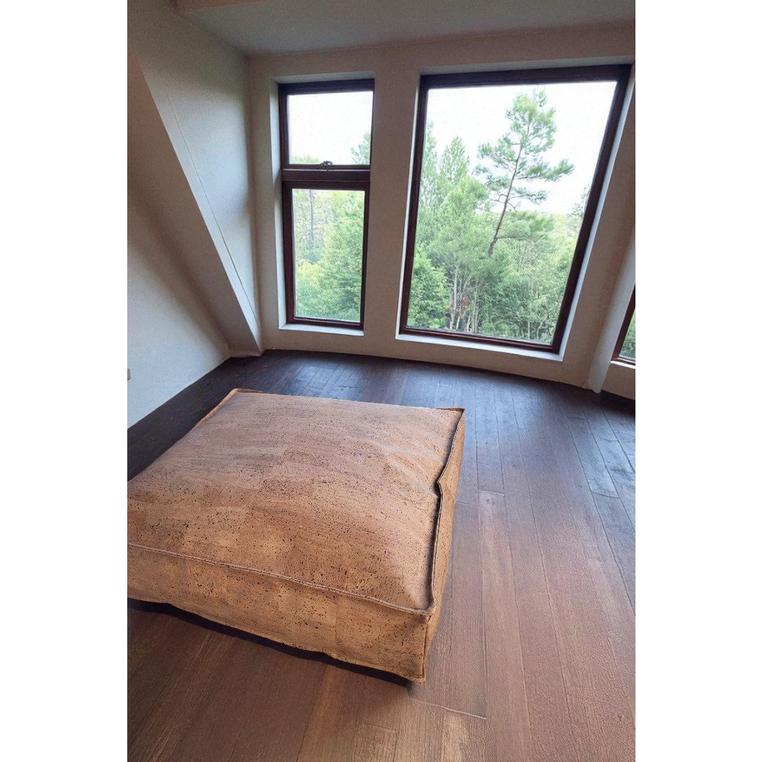 Natura Poufs & Bodensitz | Korkkollektion | Größe: 65x65x17