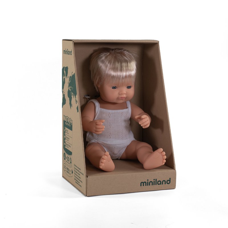 Poupée Garçon Européen 38cm