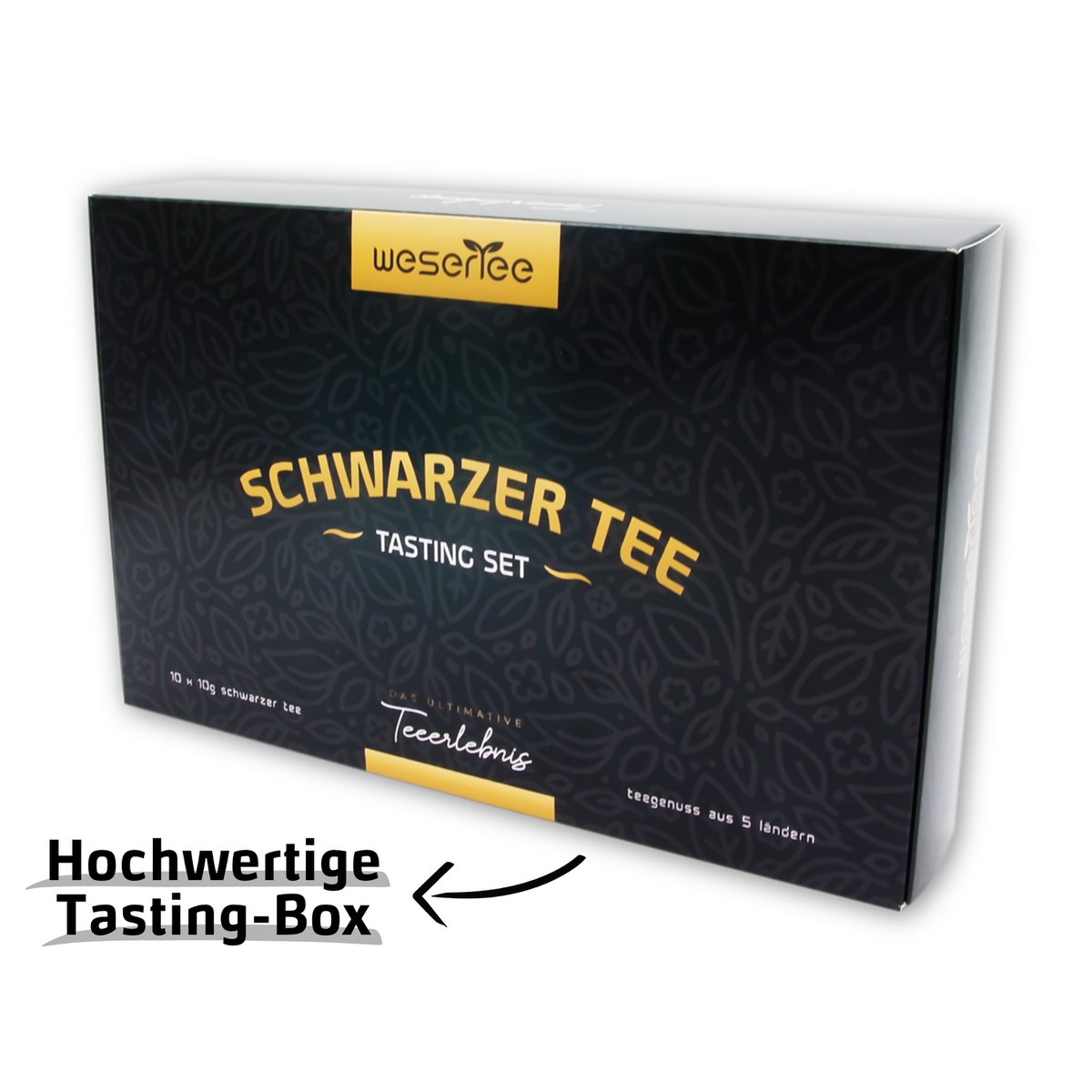 T-proefset - Schwarzer Tee