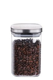 Voorraadpot glas rechthoekig 1000 ml