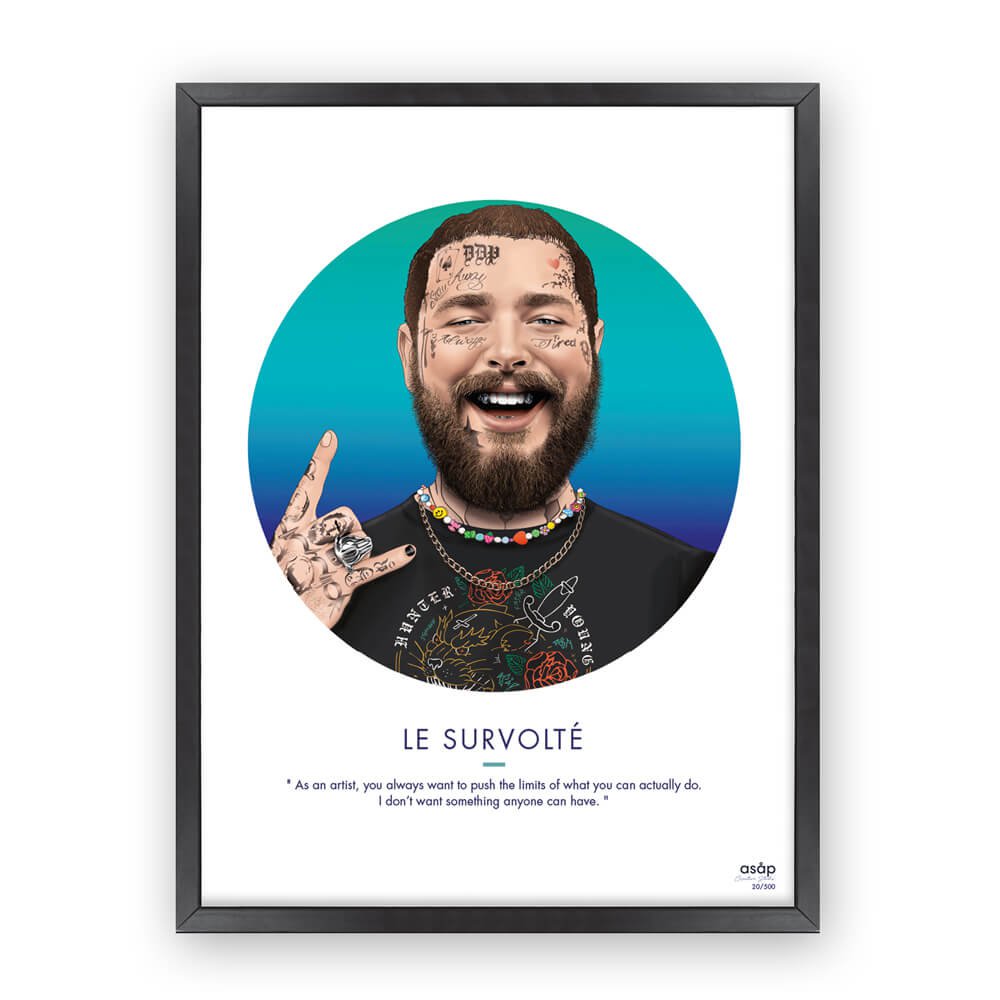 Poster "THE SURVOLTE" - 30x40cm