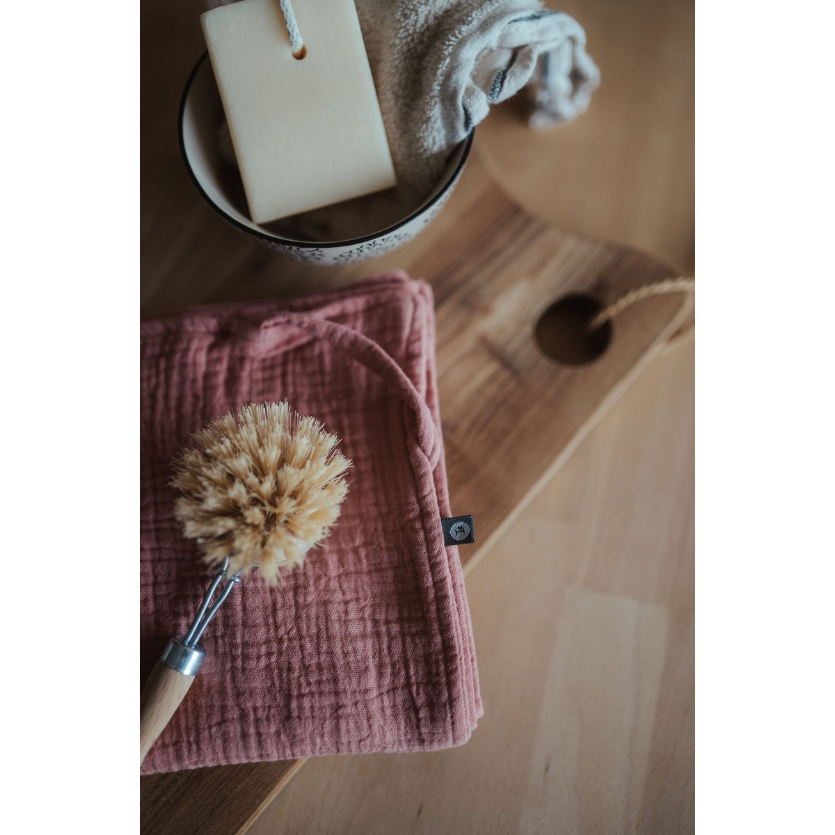 Torchon en mousseline (lot de 2)