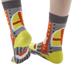 Rittersockenpuppe Kindersocke