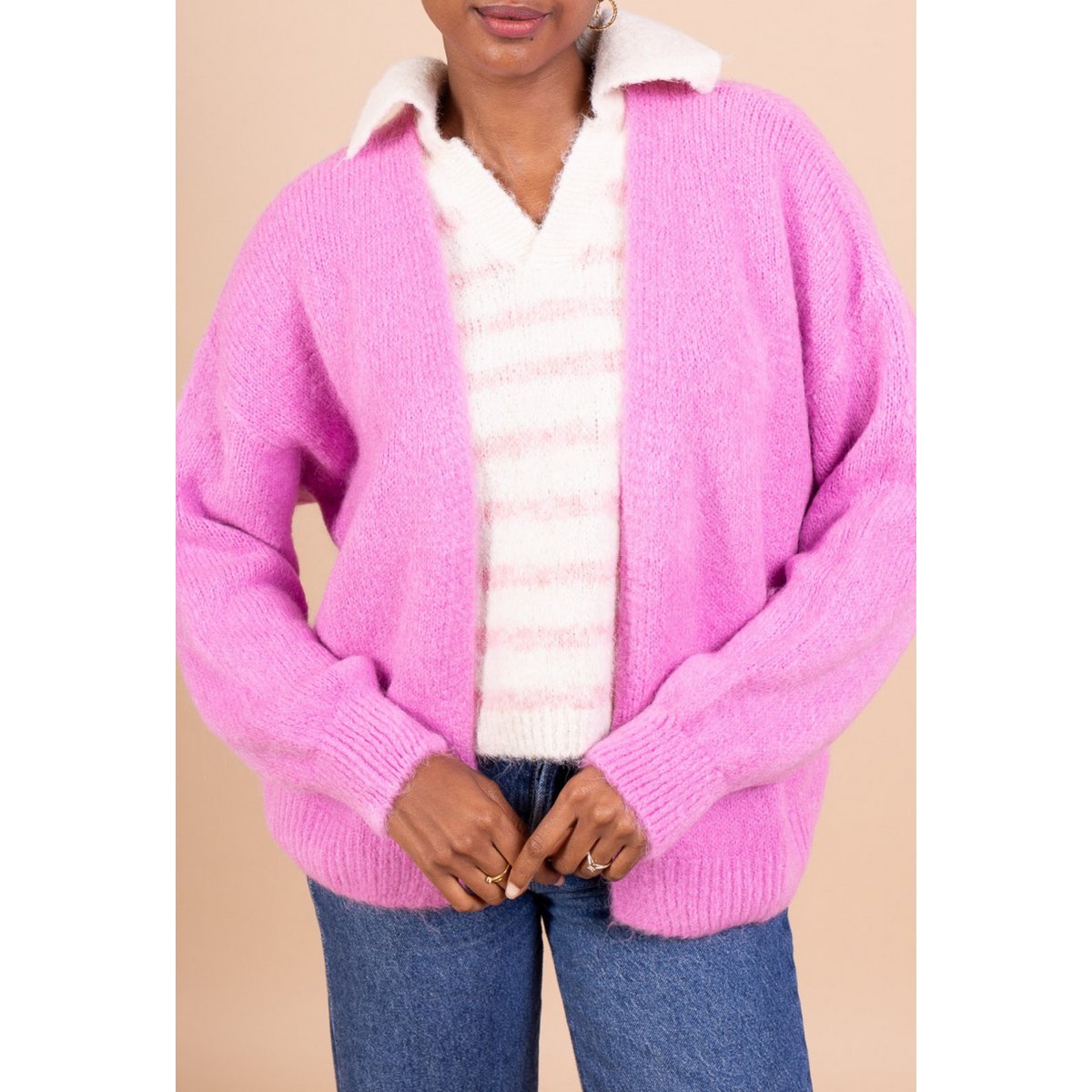 Soft Alpaga / Woolen Oversized Vest
