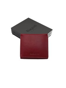 Men's Genuine Leather Card Holder – RFID Blocking Card Wallet with Coin Pocket and Rainbow Multicolor Interior, Art. LB26764-45