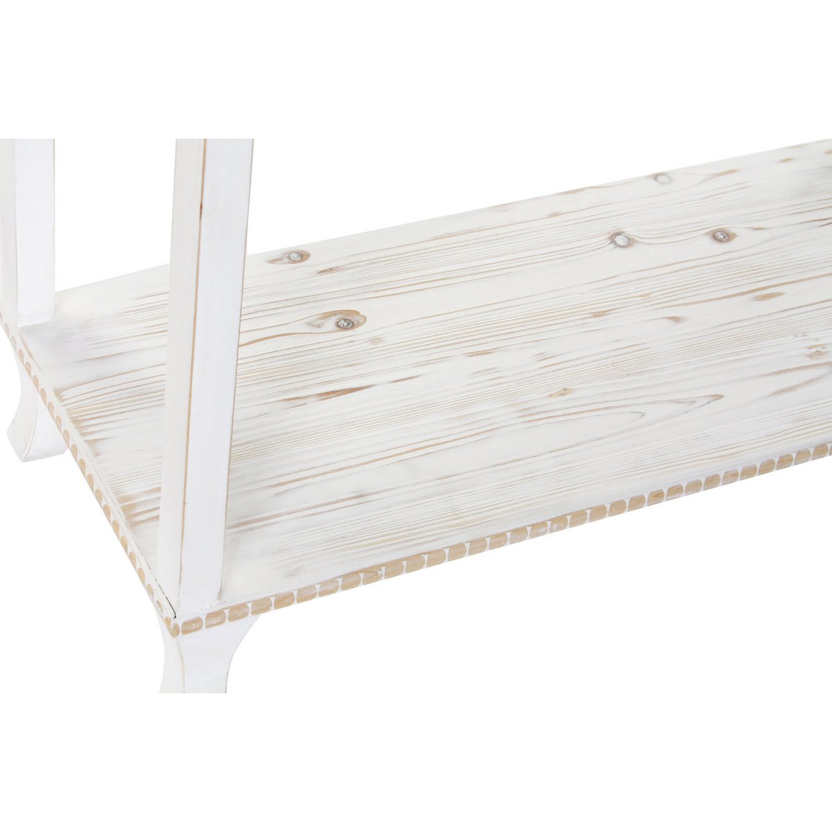 CONSOLA MADERA 81X36X85 DECAPE BLANCO MB181005