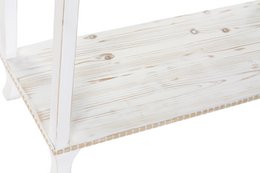 CONSOLA MADERA 81X36X85 DECAPE BLANCO MB181005
