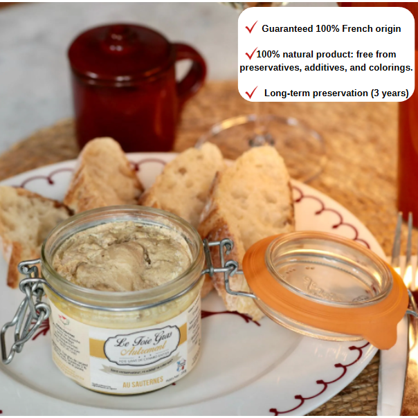 Foie gras entero con sauternes