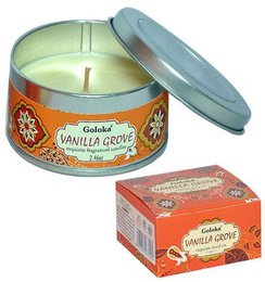 Goloka Vanilla Grove Sojavoks stearinlys dåse