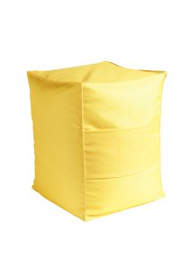 St. Tropez Outdoor Pouf gelb 40x40x50cm