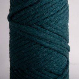 Sensy Premium 3 mm - cordoncino macramè a filo singolo in cotone riciclato al 100%.