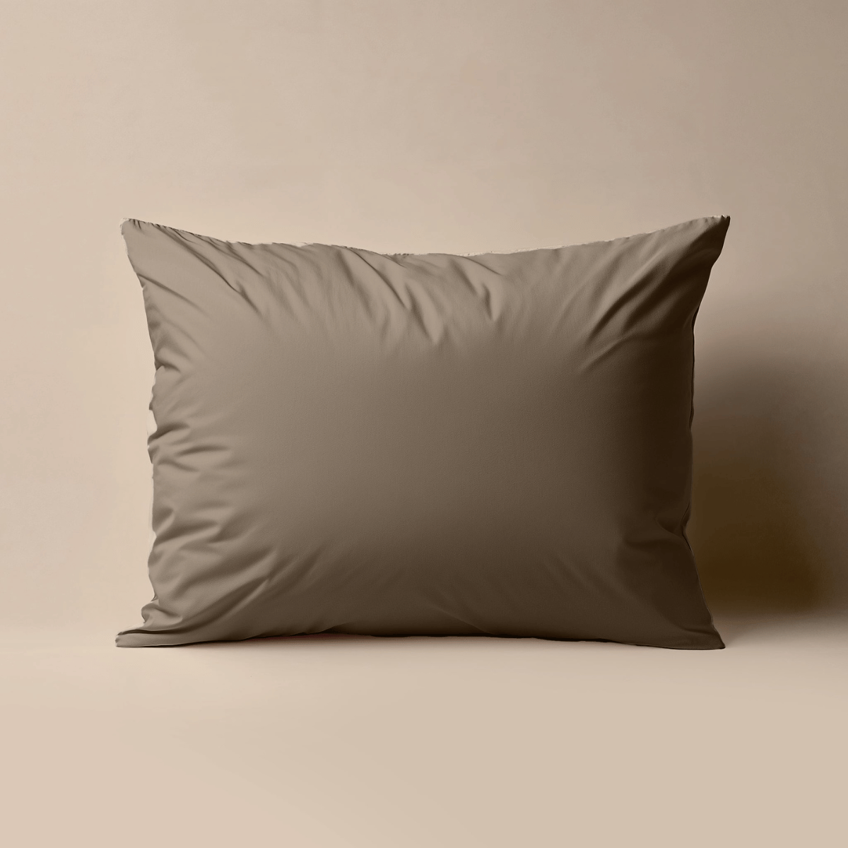 Zelesta Premiumbed Kussensloop Set van 2 - Taupe & Cream