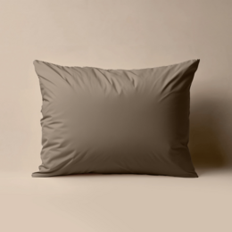 Zelesta Premiumbed Pillowcase Sæt med 2 - Taupe & Cream