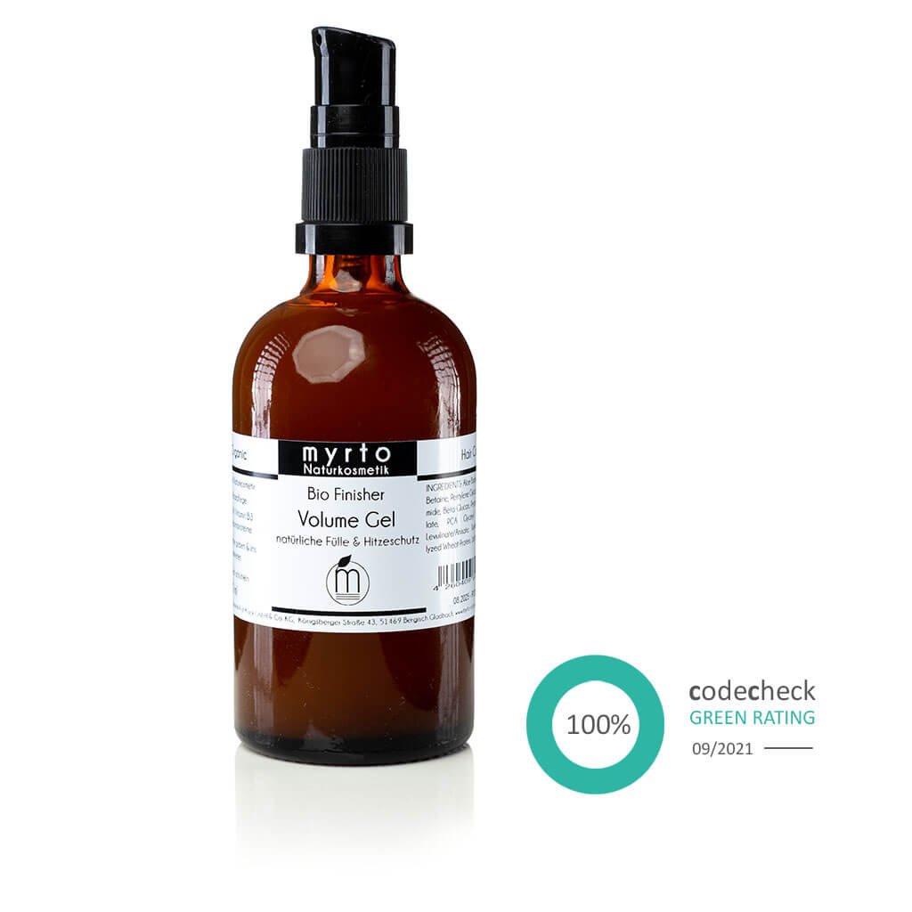 myrto Bio Finisher Volume Gel - gel capillaire pour la protection thermique et les cheveux pleins