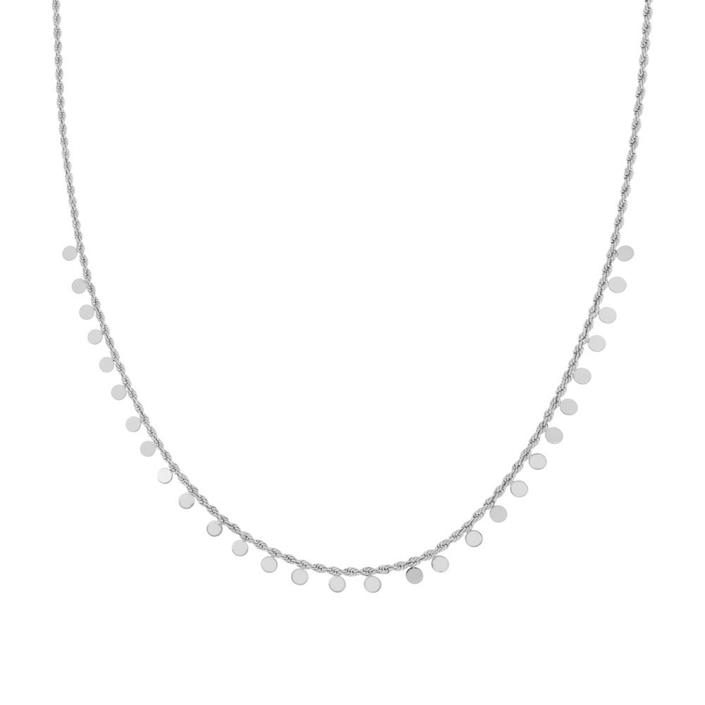 Necklace many coins