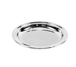EDZARD coaster bottle coaster Astoria, elegant silver-plated and tarnish-proof, diameter 14 cm