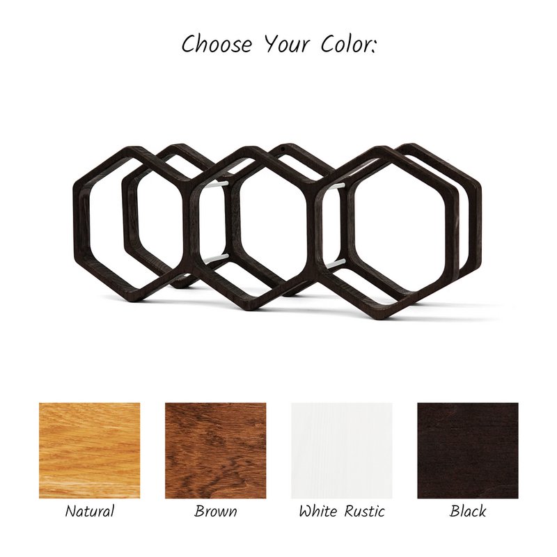 Geometric Wooden Bathroom Roll Holder, Honeycomb‑Inspired Rustic Bath Accessory, Perfect Gift for Housewarming or Home Décor