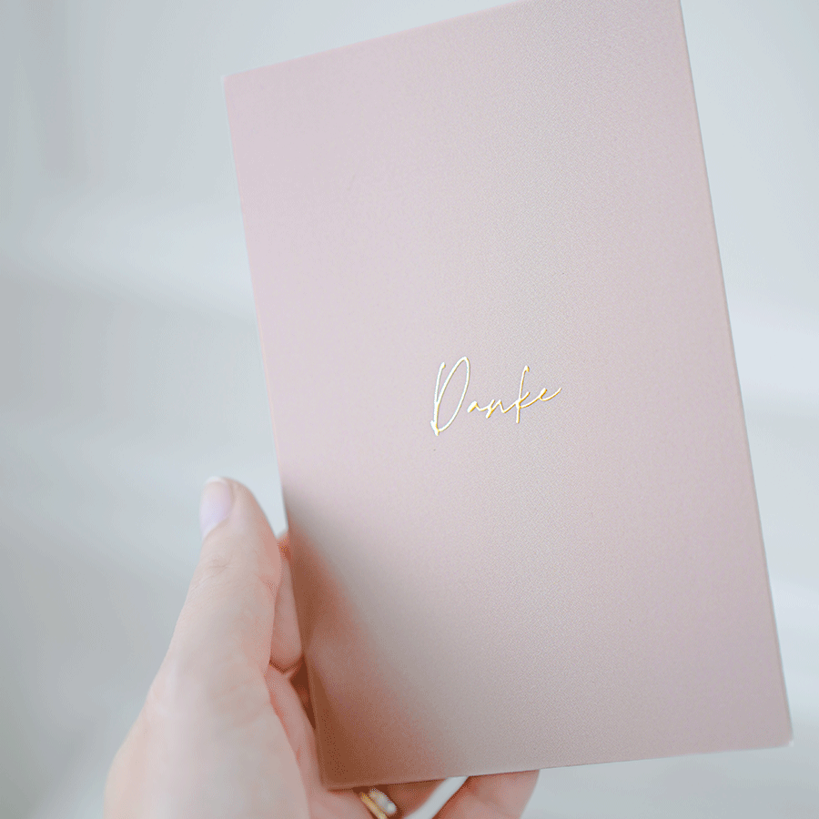 Postkarte / Danke Karte