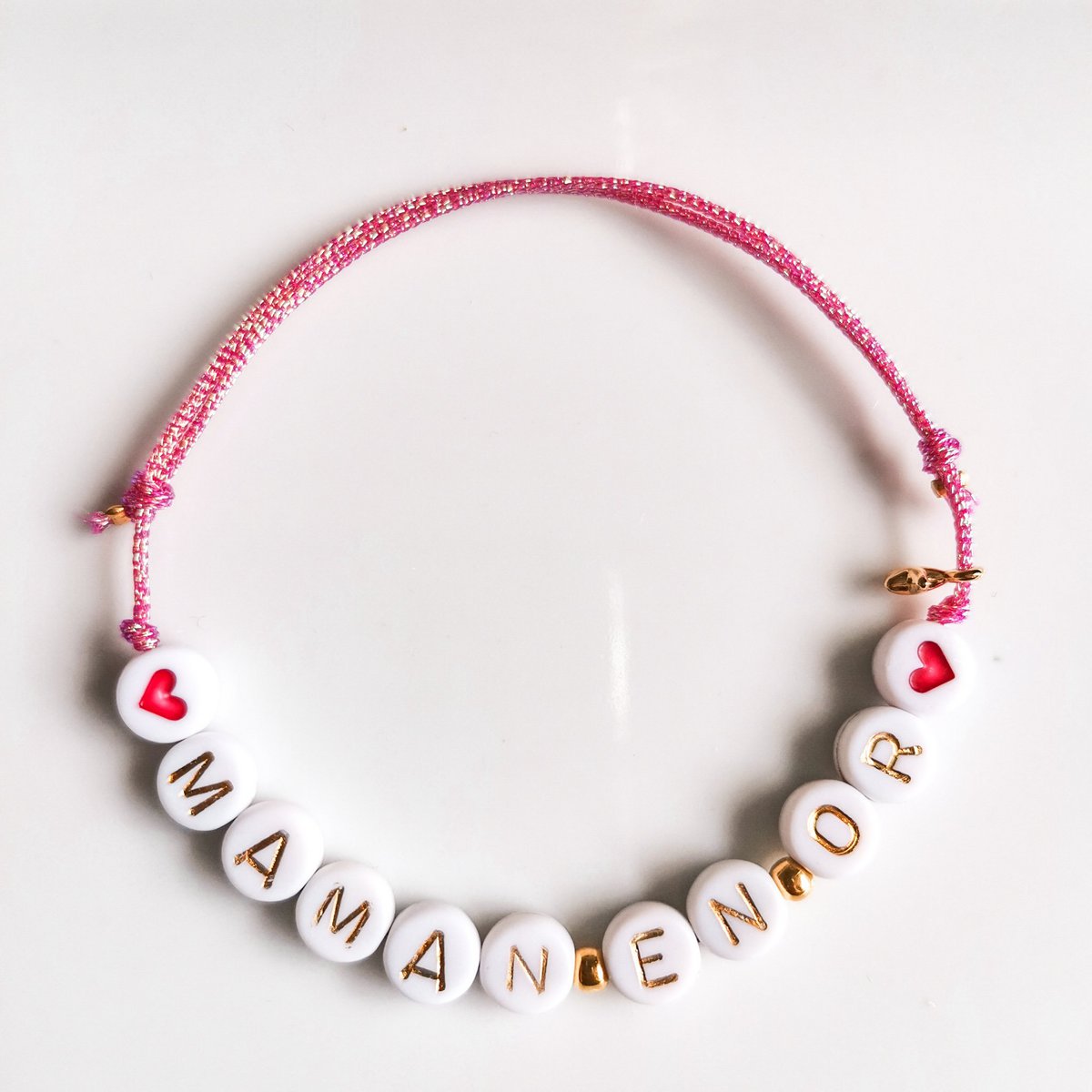 Bracelet cordon Fête des Mères
