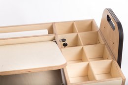 Verstelbare kinderkunsttafel Julle