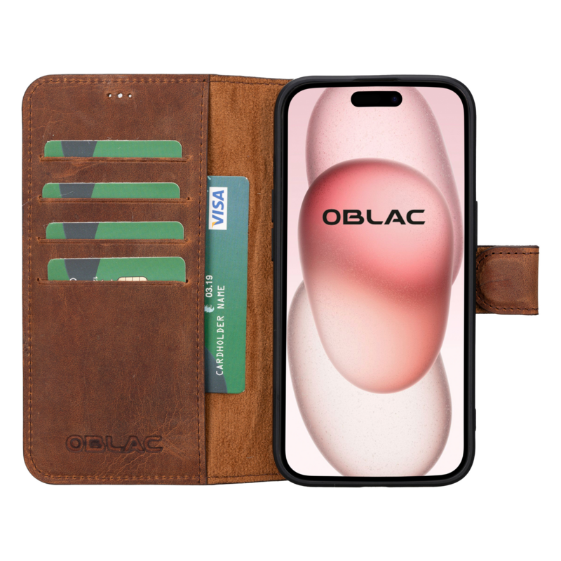 iPhone 15 Pro Max Phone Case Antique Brown