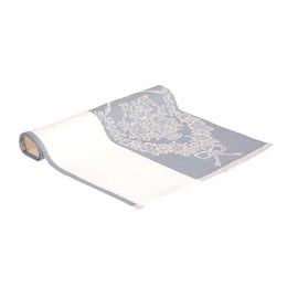 Paño de cocina medio lino "FLOR"
