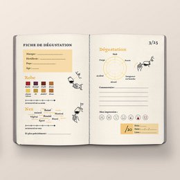 Le Carnet de Dégustation - Lot de 15 ex