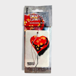 Banksy Auto-Lufterfrischer - "Bandaged Heart"