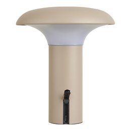 Ramsey LED Lamp, rechargeable , beige