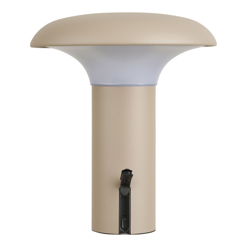 Ramsey LED Lamp, rechargeable , beige