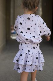 Loose fit t-shirt print stork