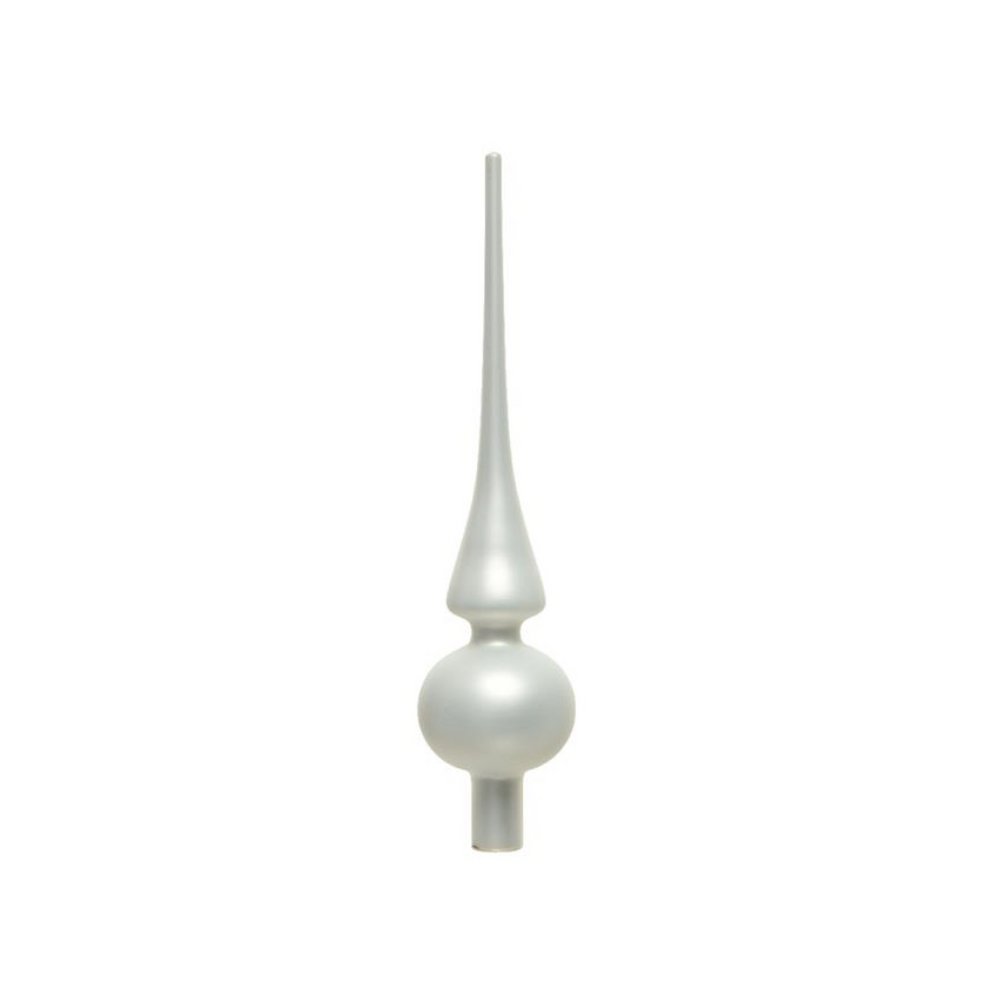 Peak glass matt winter white Ø6x26cm