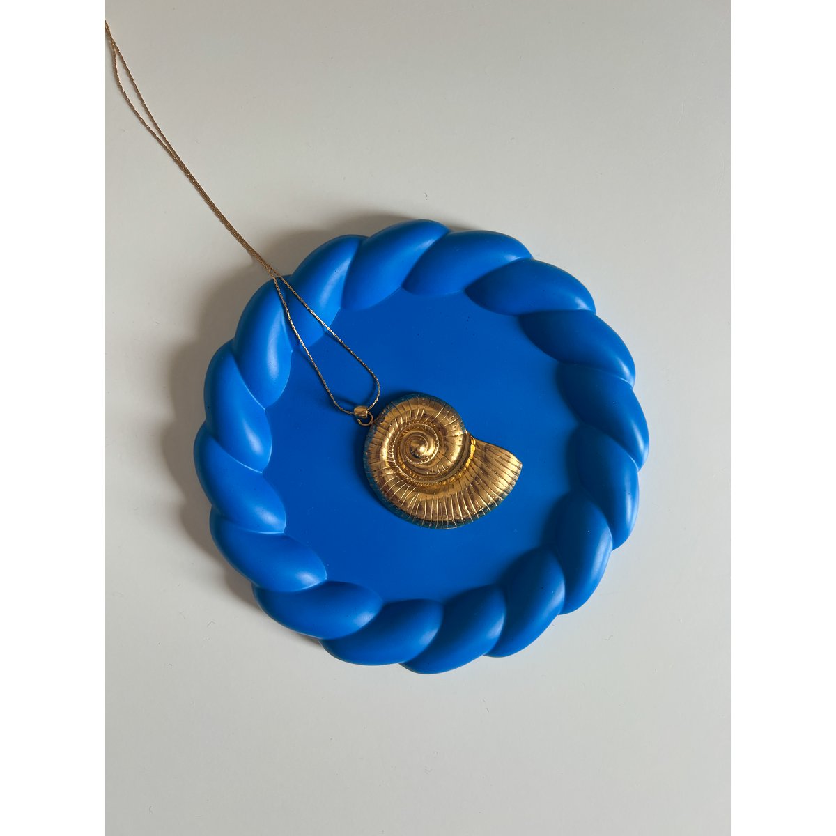 Plateau Twist Bleu Électrique